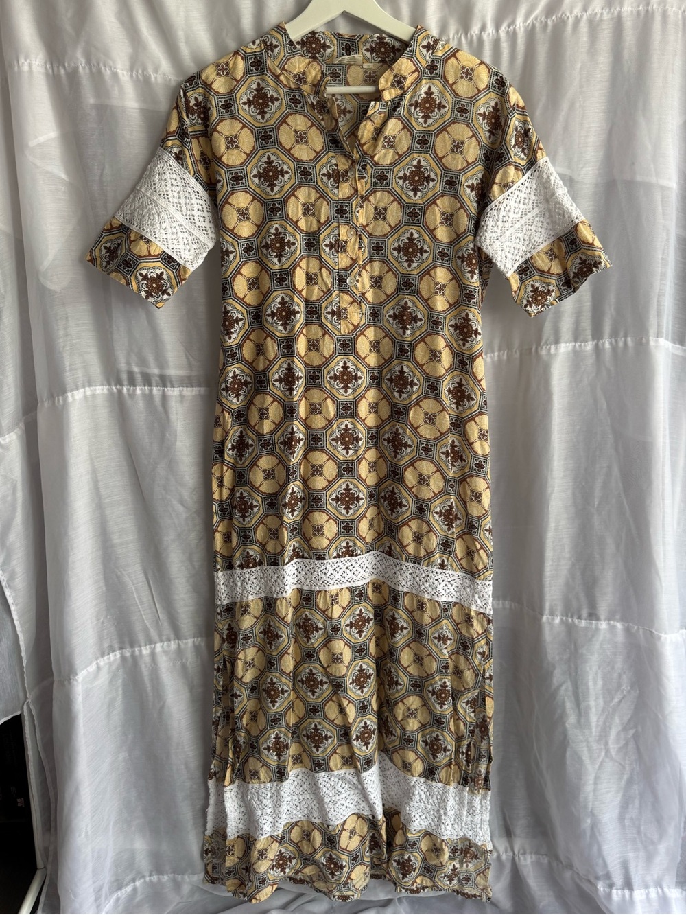 Julia Amory Printed Long Dress